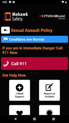 Mohawk Safety android App screenshot 1