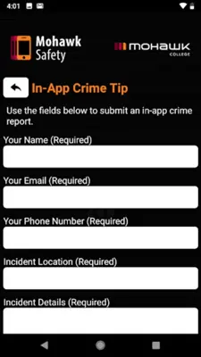 Mohawk Safety android App screenshot 3